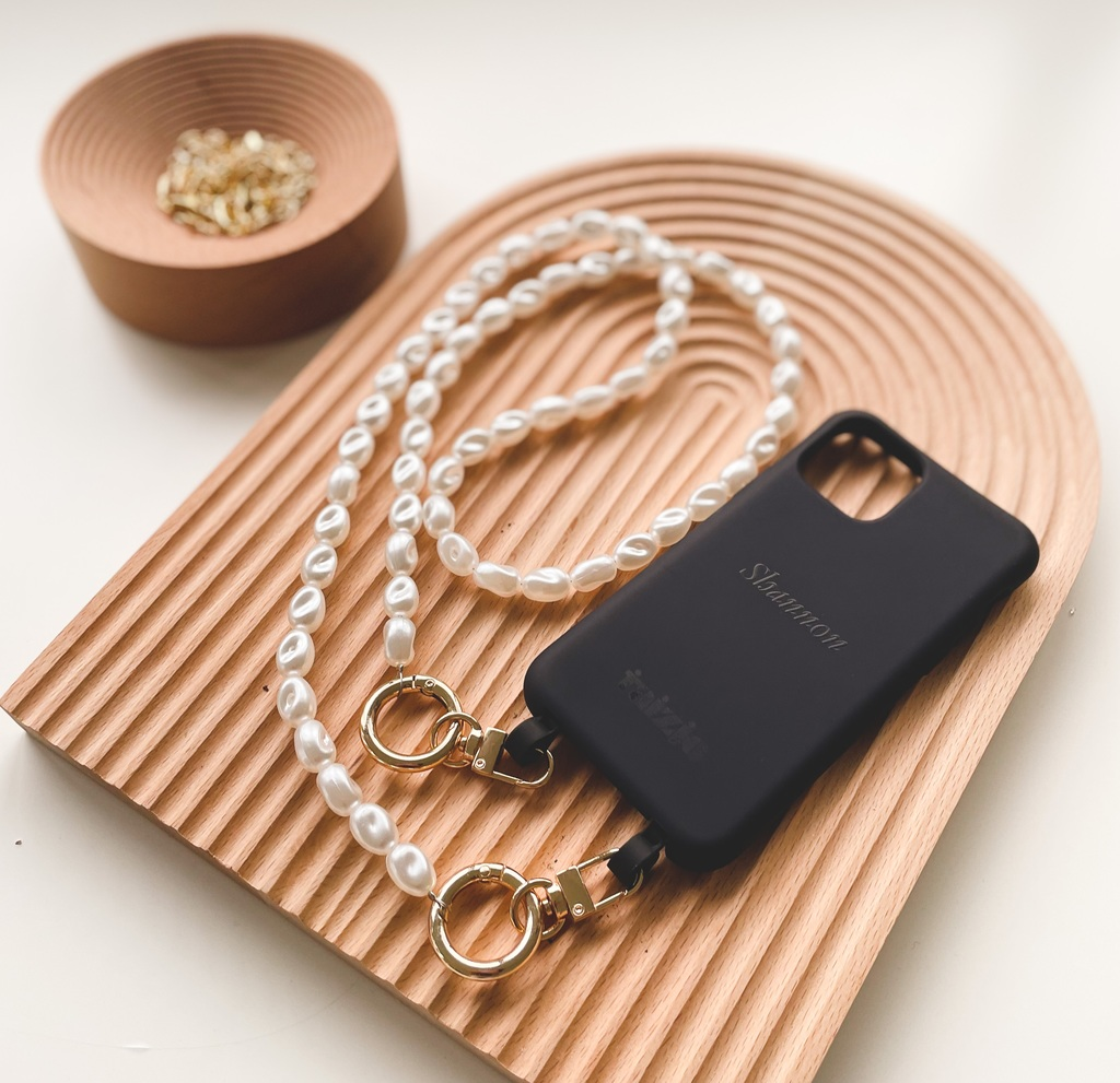 Pearl Strap & Chains Phone Sling Cases