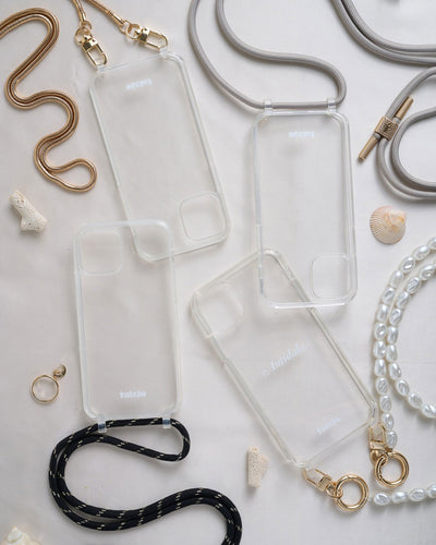 TRUELUX Interchangeable Detachable Clear Transparent Shockproof Customization Crossbody Phone Case Tech Accessories for Apple iPhone and Samsung Galaxy, Available for iPhone 13 Pro Max, iPhone 13 Pro and iPhone 13 iPhone 12 Pro Max iPhone 12/12 Pro iPhone 12 mini IPhone 11 Pro Max iPhone 11 pro iPhone 11 iPhone X/XS Samsung S21 Ultra Samsung S21 Plus Samsung S21 Samsung Note 20 Ultra Samsung Note 20 Samsung S20 Ultra Samsung S20 Plus Samsung S20 phone sling - Taizjo